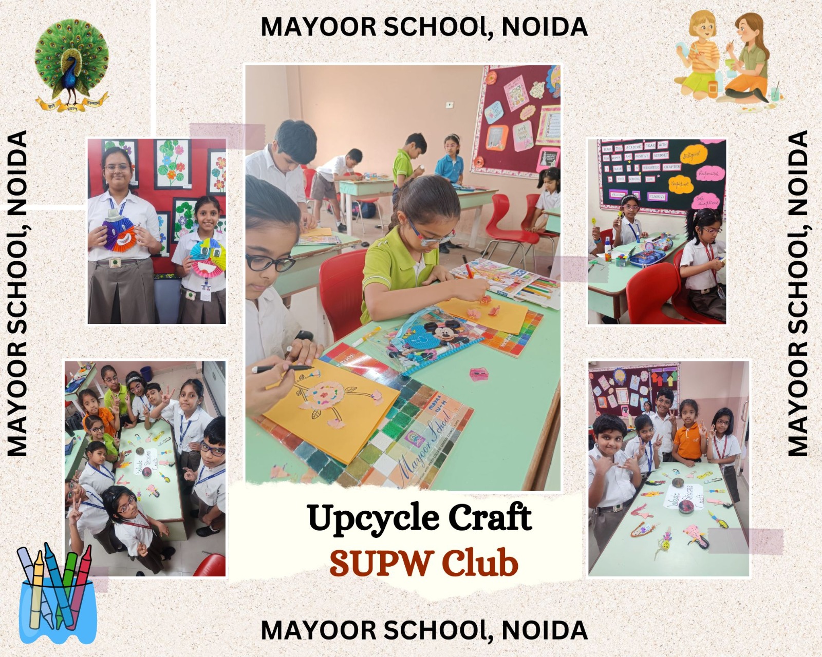 Upcycle Magic: Creative Buzz at Mayoor